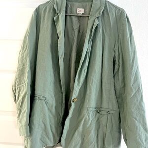 Sage green blazer!